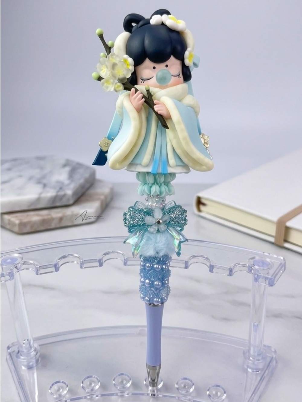 Nanci Poetic Beauty 💠Snow-like Plum💠 Custom Pen🖊️